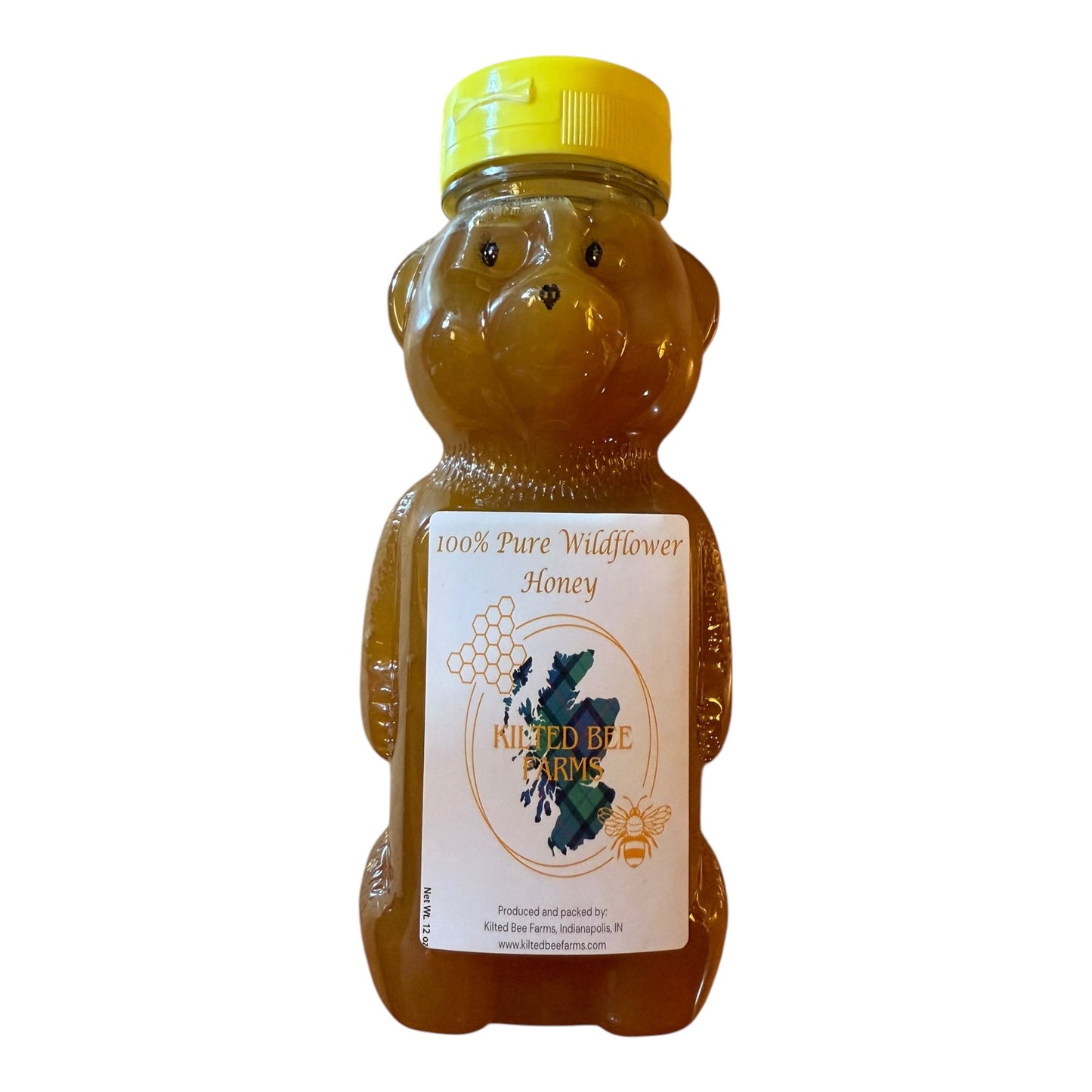 12oz Plastic Honey Bear
