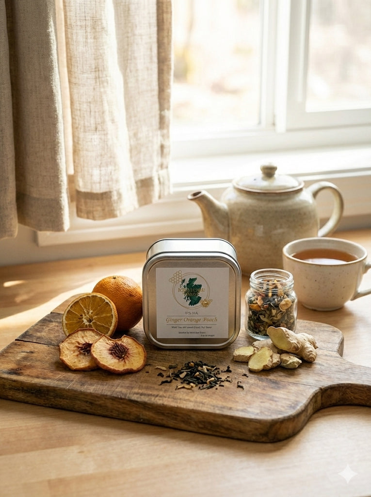 Ginger Orange Peach Tea
