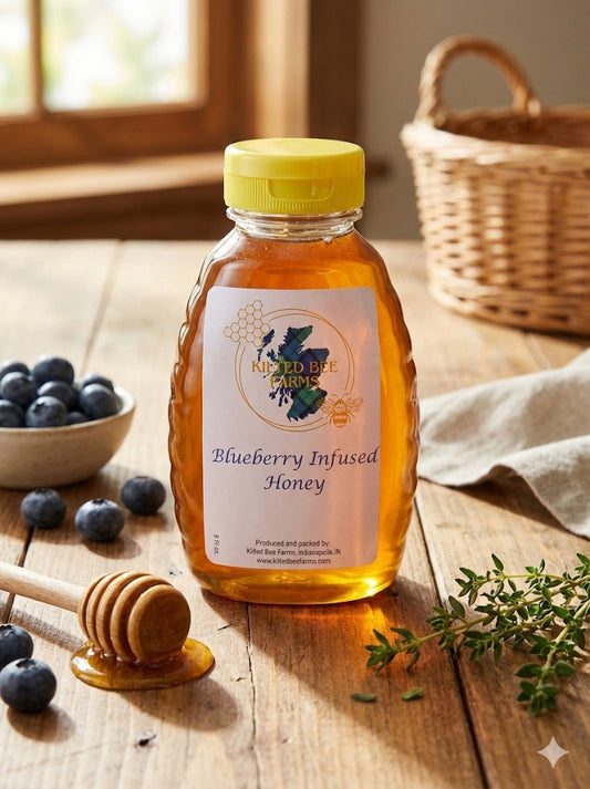 Blueberry Infused Honey